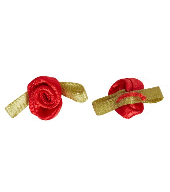 Offray Small Ribbon Roses Vp