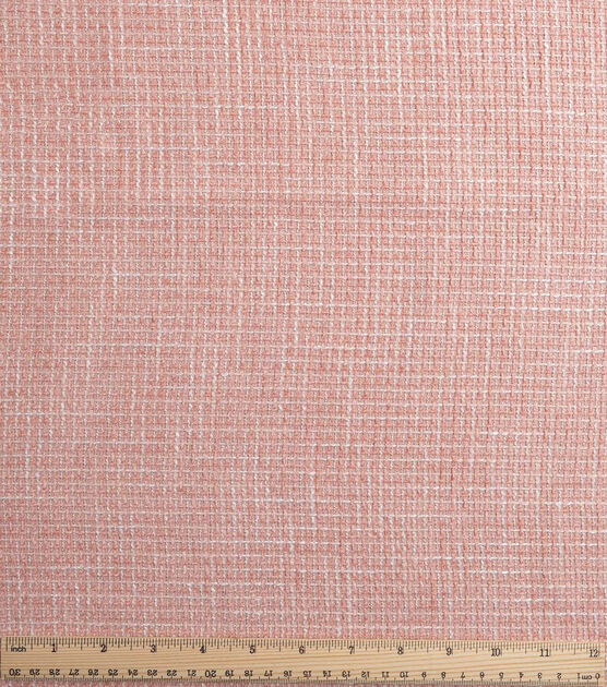 Pre-interfaced Faux Suede Lining Fabric - Hot Pink