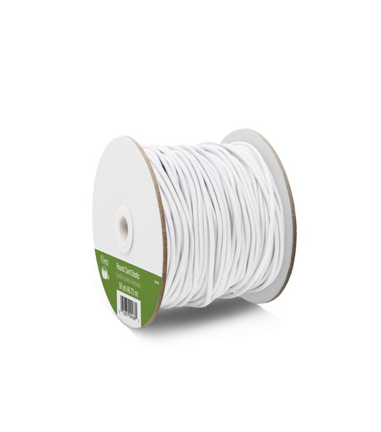 Usew Soft Round String Elastic Cord,10 Yards (2mm)