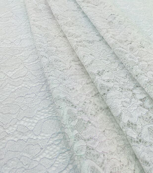 White Simple Eyelet Specialty Cotton Fabric