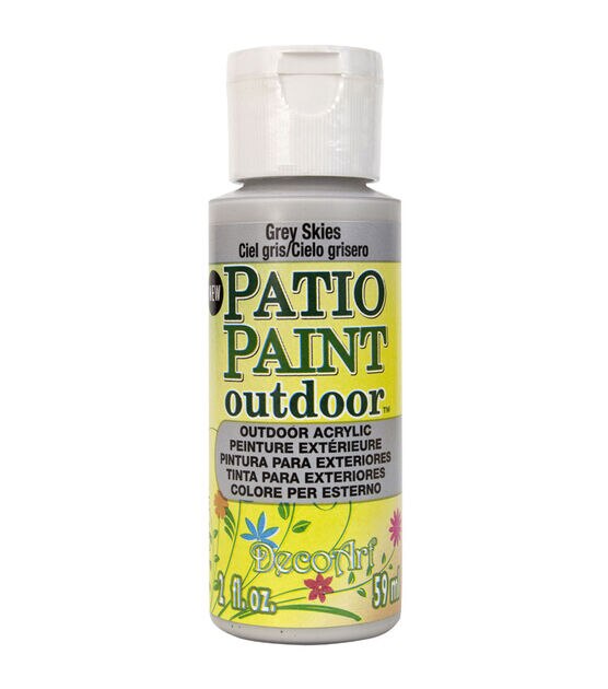 DecoArt Patio Paint Outdoor Acrylics Metallics - DecoArt Acrylic