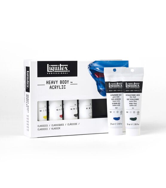 Liquitex Professional Heavy Body Acrylic Color Set 6 Colors