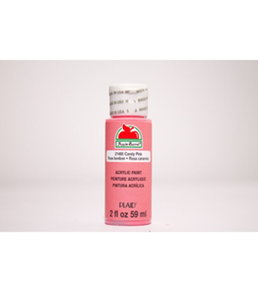 Apple Barrel 2fl oz Acrylic Paint, Candy Pink, swatch