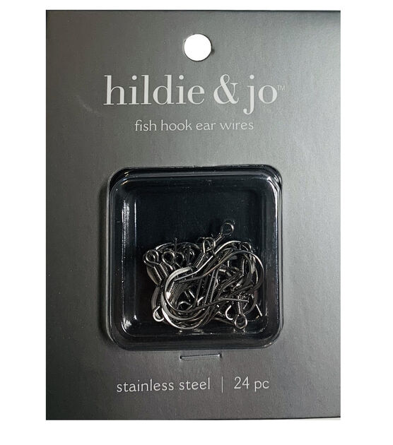 Silver Fish Hook Earrings 10/pk – i-Bead Inc.