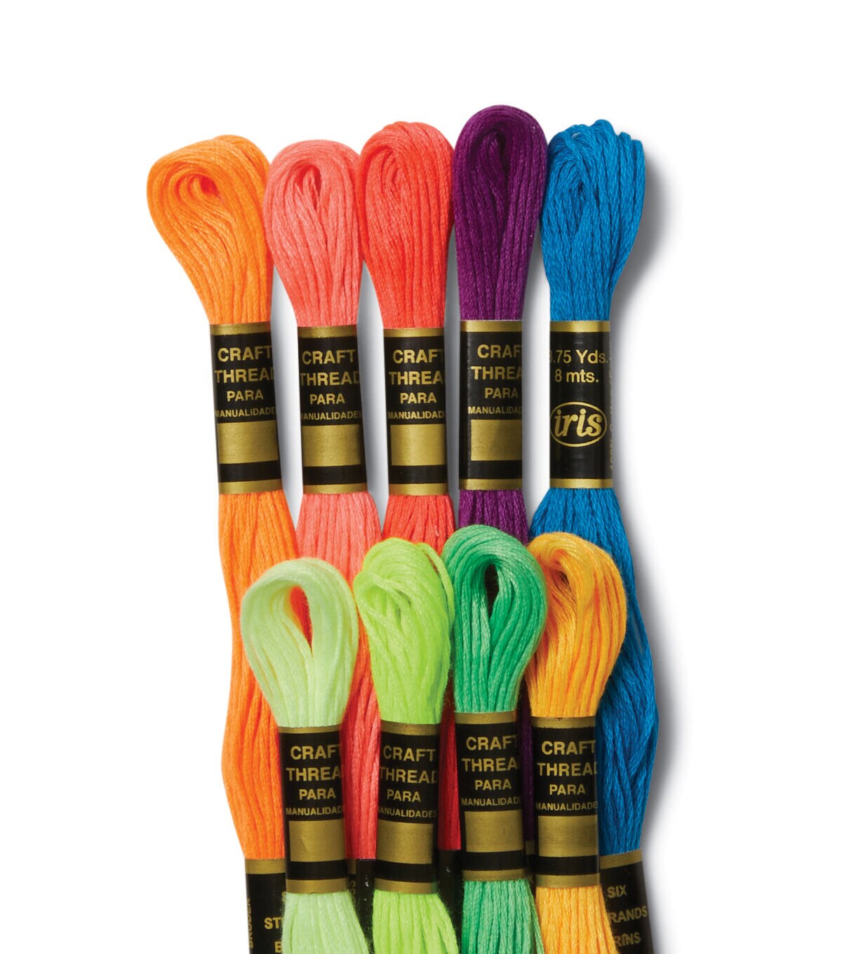 8.7yd Neon Cotton Embroidery Floss 36ct by Big Twist | JOANN