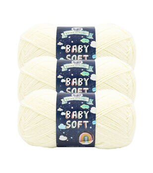 Lion Brand Oh Baby Organic Cotton Yarn, Lot Of 5, Free Shipping