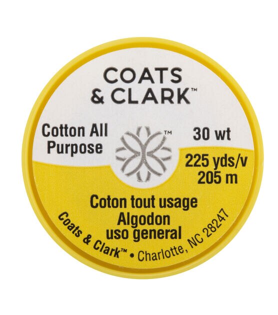 Coats & Clark Sewing Thread General Purpose Pure Egyptian Cotton Thread 225 Yards (3-pack) Ecru Bundle with 1 Artsiga Crafts Seam Ripper S970-8030-3P