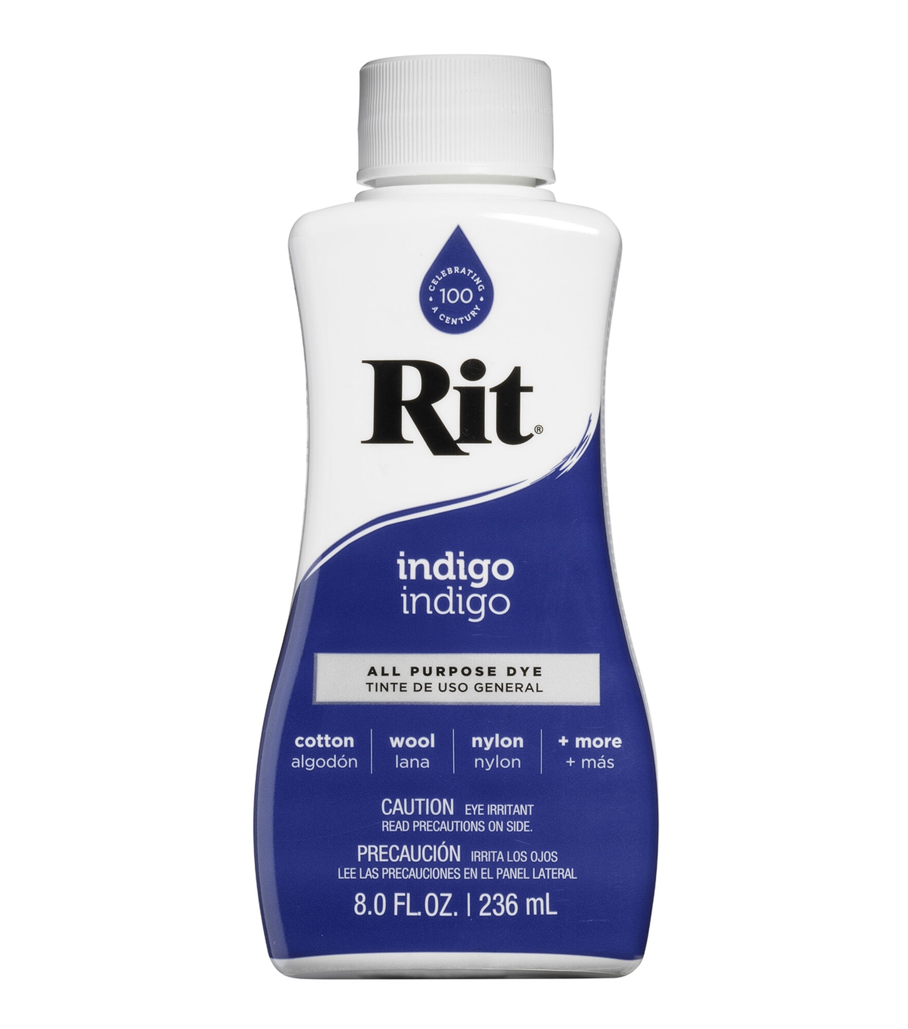 Rit 8oz All Purpose Liquid Fabric Dye, Indigo, hi-res