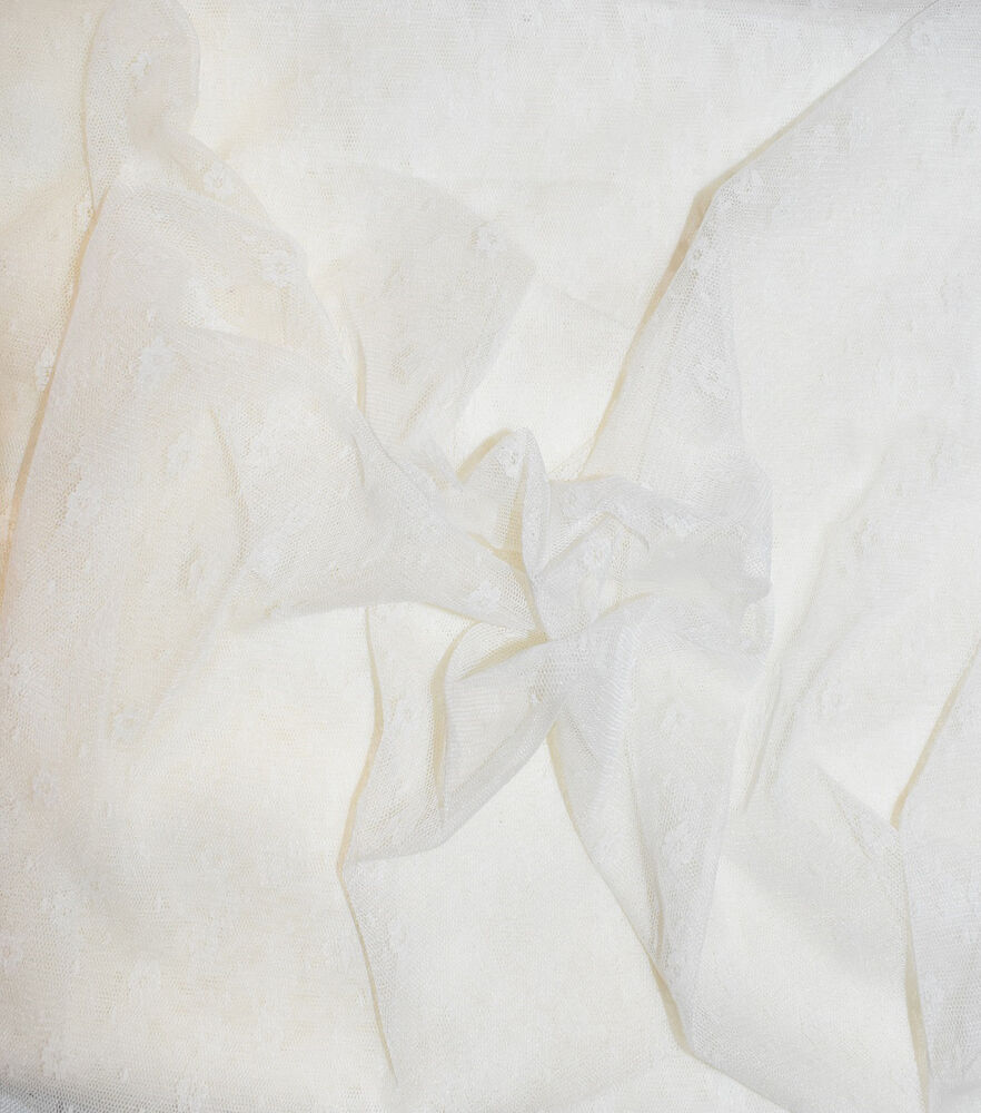 Flower & Dot Ice Melt Mesh Fabric by Sew Sweet | JOANN