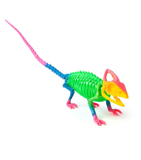 17.5in Halloween Rainbow Lizard Skeleton by Place & Time, , hi-res, image 2