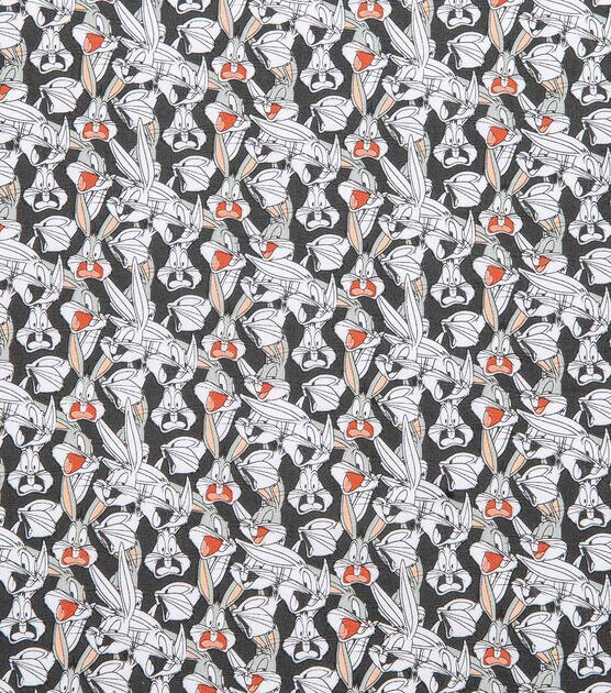 Looney Tunes Bugs Bunny Cotton Fabric, , hi-res, image 2