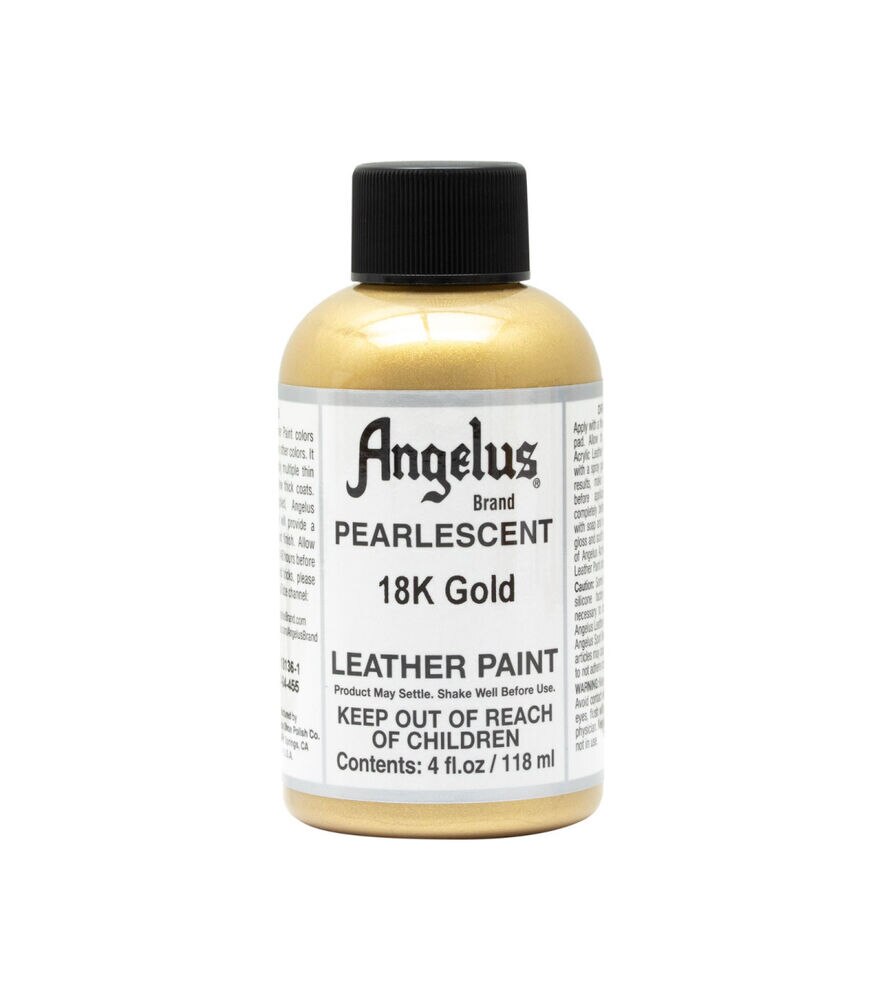 Angelus Acrylic Leather Paint - 4 oz. White