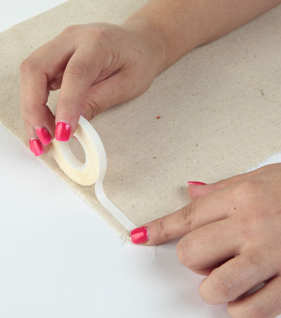 Simply buy Fabric adhesive tape stabilised