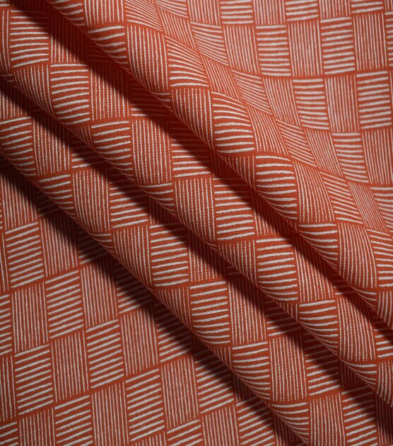 Striped Cotton Fabric Squares