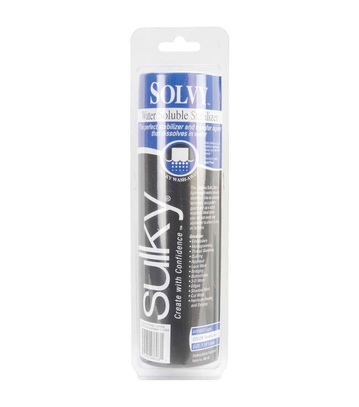 Solvy Water Soluble Stabilizer Roll