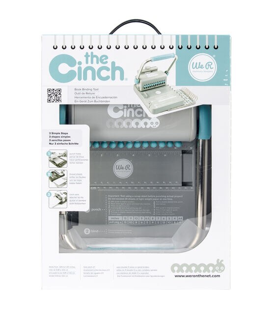 The Cinch Book Binding Machine, Version 2 by We R Memory Keepers | Teal and  Gray