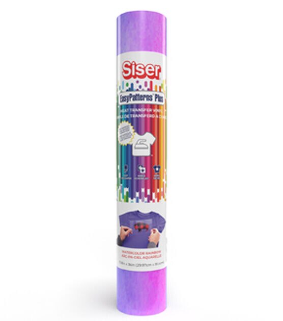 Siser Holographic HTV Vinyl 11.8X36 Roll - Rainbow Pearl