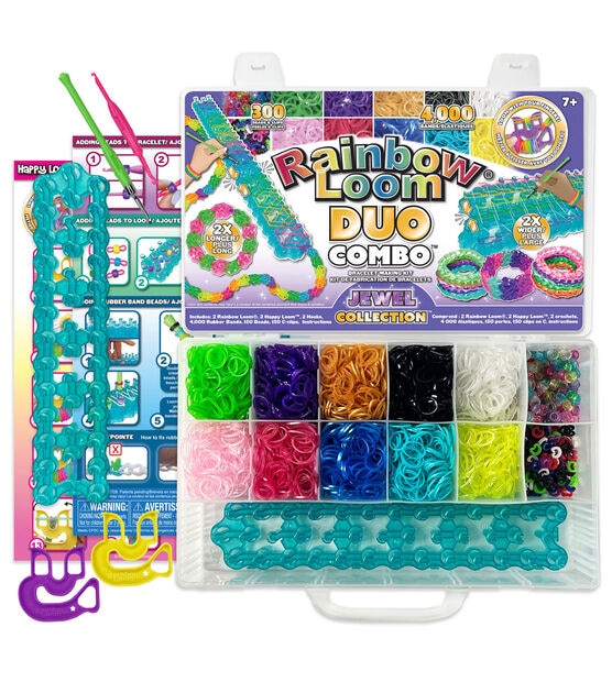 Rainbow Loom 4306pc Duo Combo Bracelet Making Kit, , hi-res, image 2