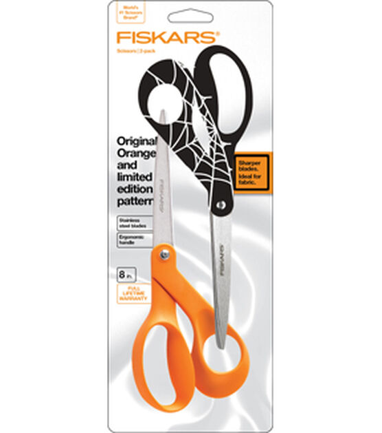 Fiskars 8 Right Handed Scissors - Limited Edition Pattern > Notions >  Fabric Mart