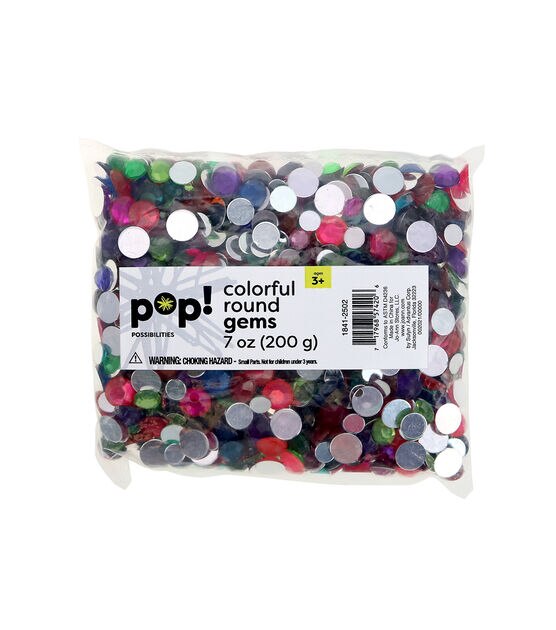 POP! Round Crystal Rhinestone Stickers 3mm 150pc
