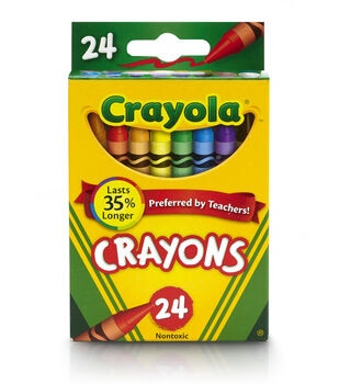  Lucky Art Crayons Bulk 5 Packs Crayon for Kids Non-Toxic Crayon  Party Favors (Jumbo, 100 Sets (500 Counts)) : Toys & Games