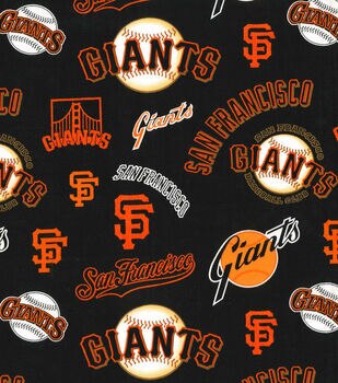 SF Giants Fleece Coat in Medium With Embellishments Added for 