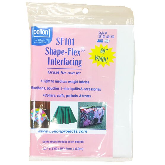 Pellon Legacy SF101 20 inch wide Shapeflex Woven Cotton Fusible