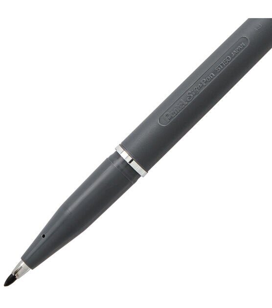 Pentel Sign Pen Fiber Tip Black, , hi-res, image 7