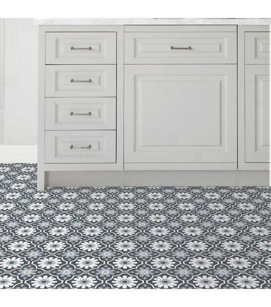 FloorPops Sevilla Peel & Stick Floor Tiles  - Multicolor, , hi-res, image 3