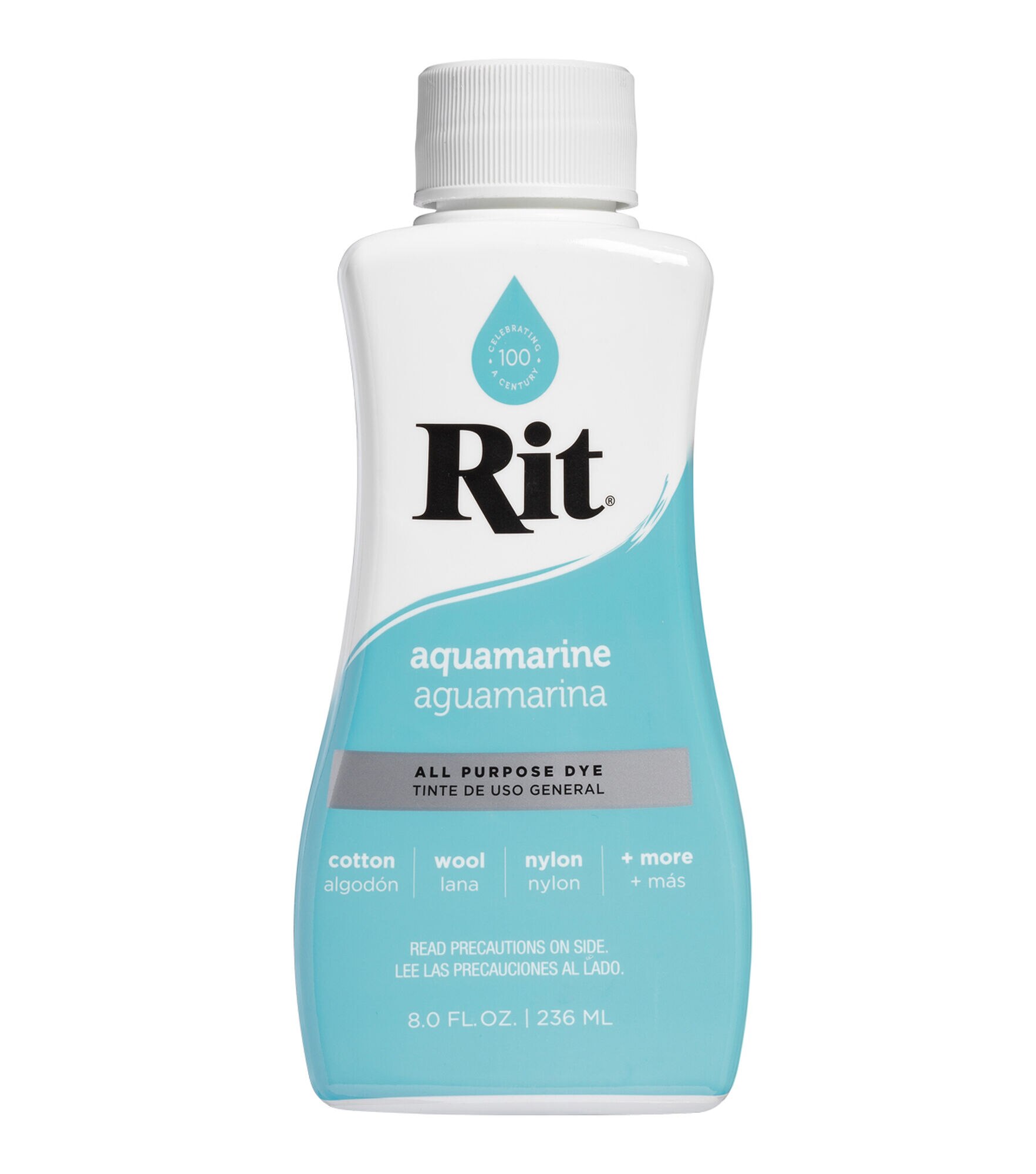 Rit 8oz All Purpose Liquid Fabric Dye, Aquamarine, hi-res