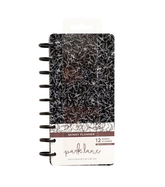 Park Lane Planner Companion Black White