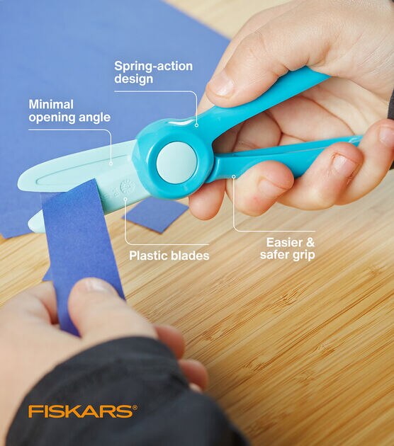 Fiskars 7 Sparkle Soft Grip Non Stick Scissors
