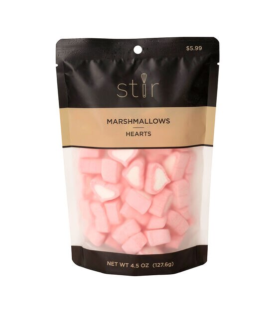 4.5oz Heart Marshmallows by STIR