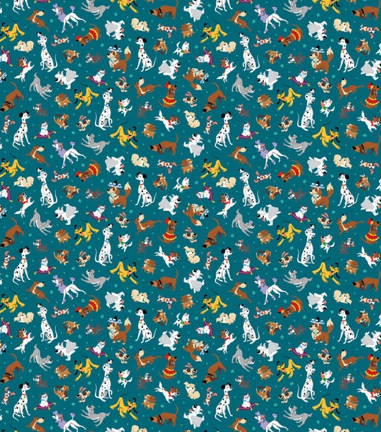 Disney Dogs Character Cotton Fabric, , hi-res, image 2