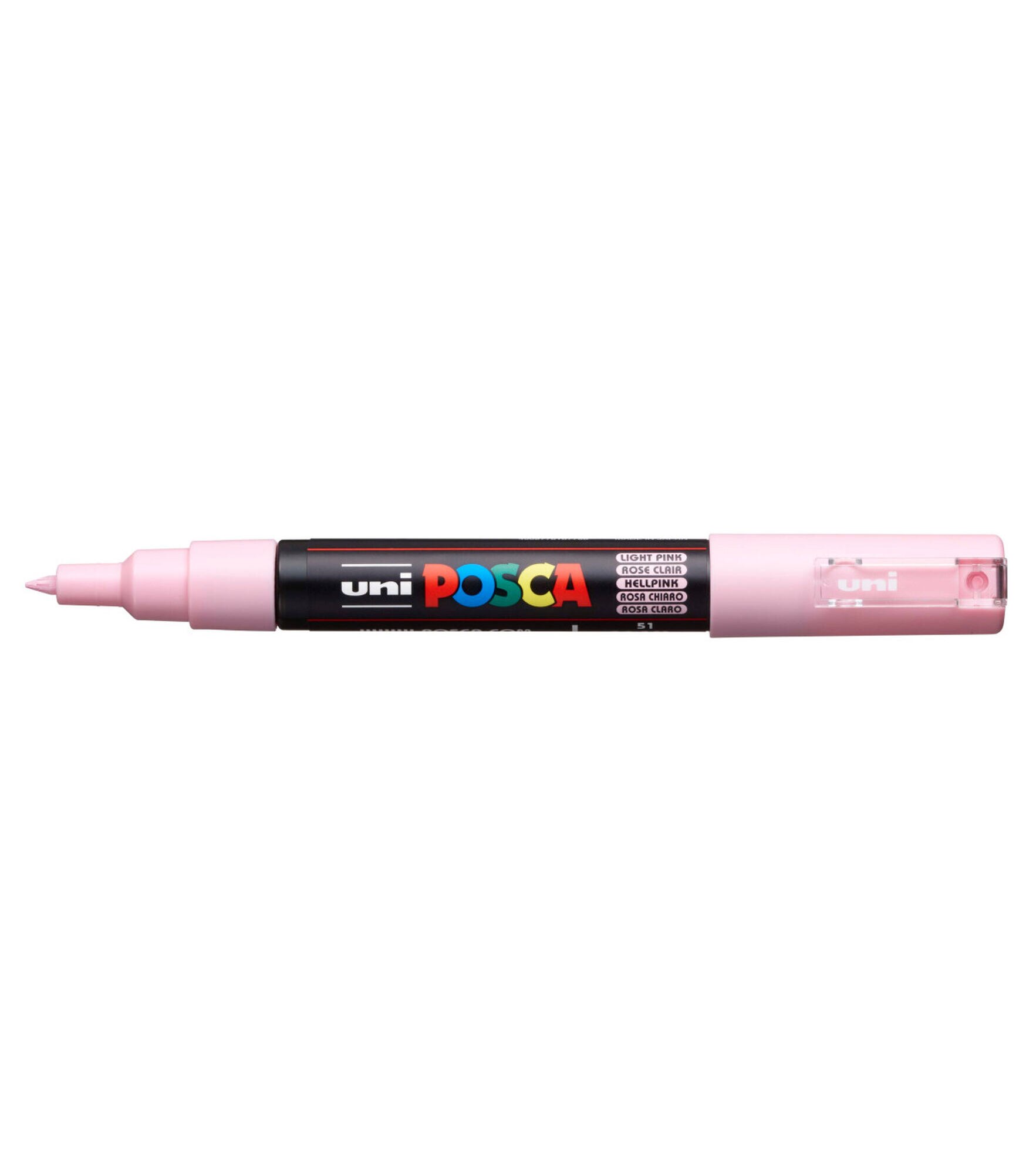 POSCA Extra Fine Paint Marker, Light Pink, hi-res
