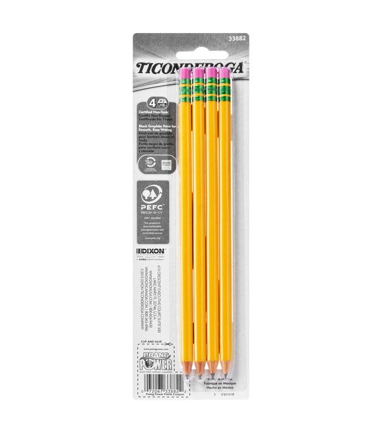 Dixon Ticonderoga Pencils 4pk, , hi-res, image 3