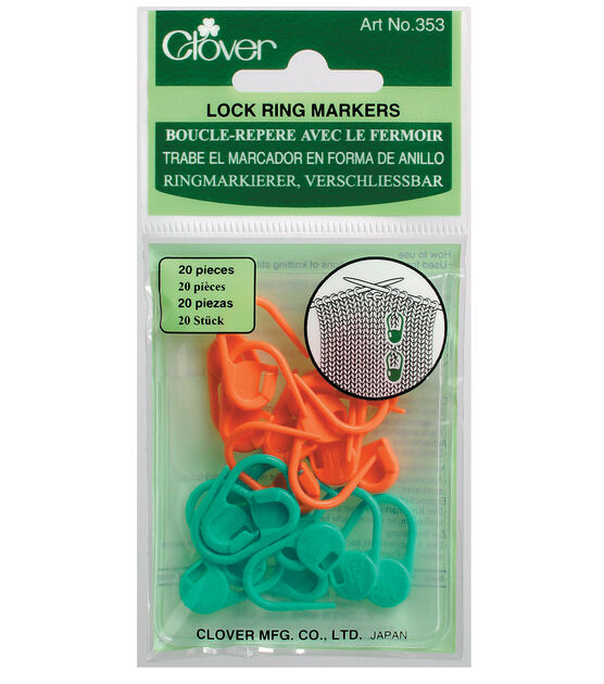 Clover Locking Stitch Marker