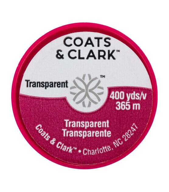 Transparent, Invisible Sewing Thread Coats & Clark Transparent Thread  [Coats & Clark Transparent S995] - $3.79 : Buy Cheap & Discount Fashion  Fabric Online
