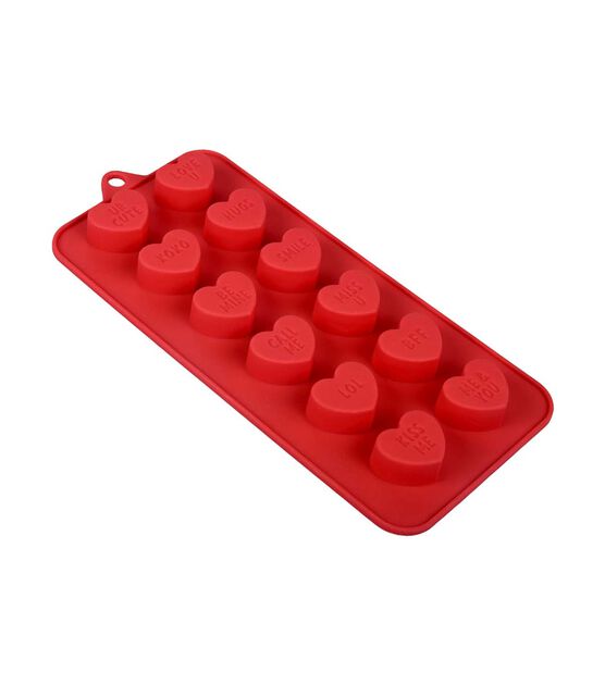 Stir 4 x 9 Silicone Hearts Candy Mold - Molds - Baking & Kitchen