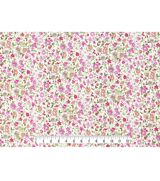 SALE Enchanted Meadow Main C11550 Pink - Riley Blake Designs - Floral  Flowers - Quilting Cotton Fabric