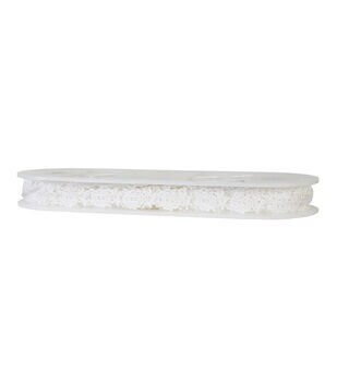 Simplicity Pearl Beaded Trim 0.75'' White by Joann