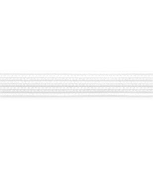 1 1/4'' Lightweight Underwear Elastic-White