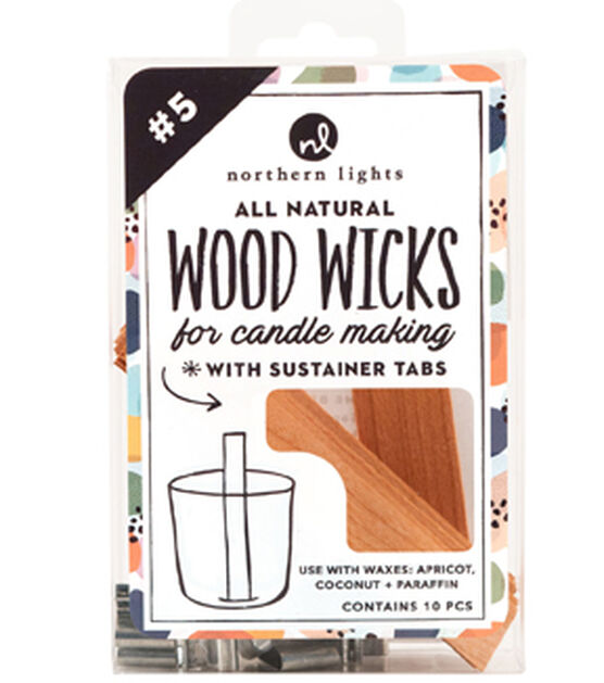 Candle Wicks, Candle Making Wooden Wicks