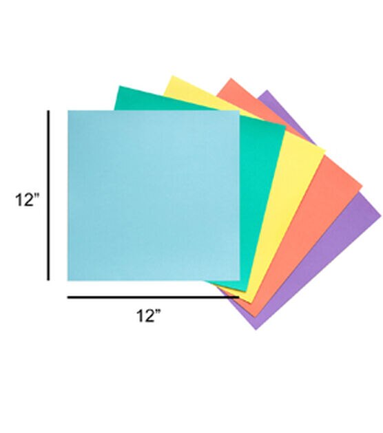 Park Lane shimmer cardstock paper, 48 sheets - 12x12 pearlescent