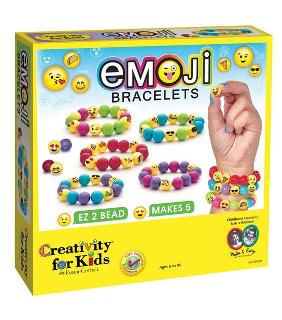 Creativity For Kids Emoji Bracelets Kit