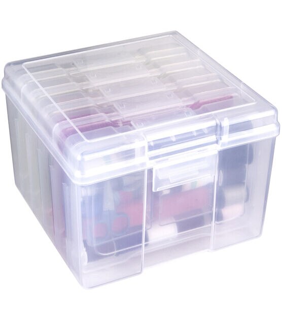 Storage Studios 8 x 7.5 Clear Photo Keeper With 6 Cases