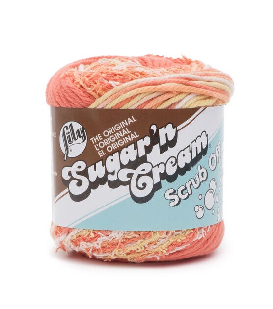 Lily Sugar'n Cream Scrub Off 106yds Worsted Cotton Yarn, , hi-res, image 1