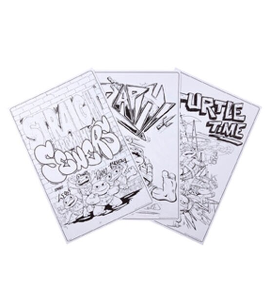 Crayola Graffiti Adult Coloring Book, 40 Pages 