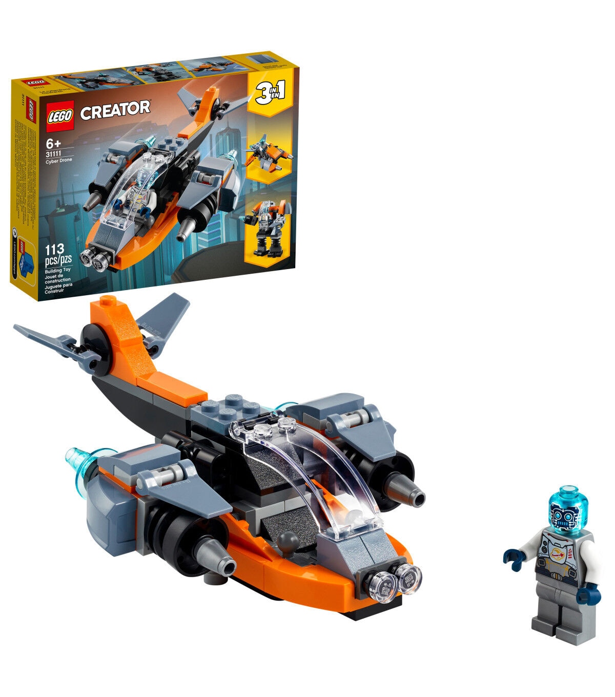 LEGO Creator Cyber Drone 31111 Set