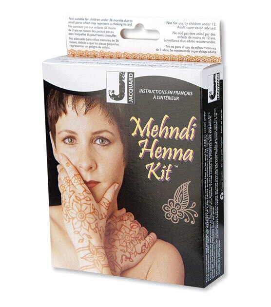 Jacquard Temporary Tattoo Kit Mehndi Henna